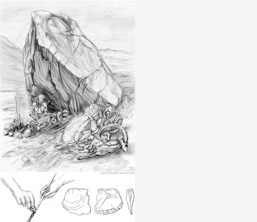 Lebensbild Mesolithikum