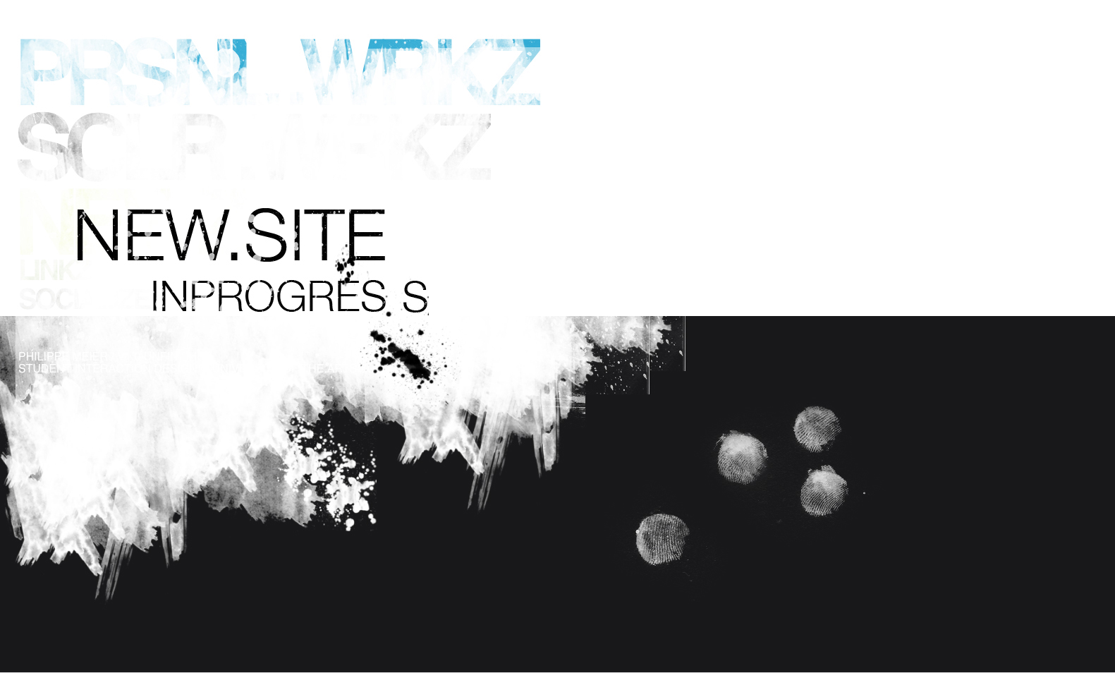 new site in progress