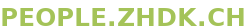 people zhdk logo